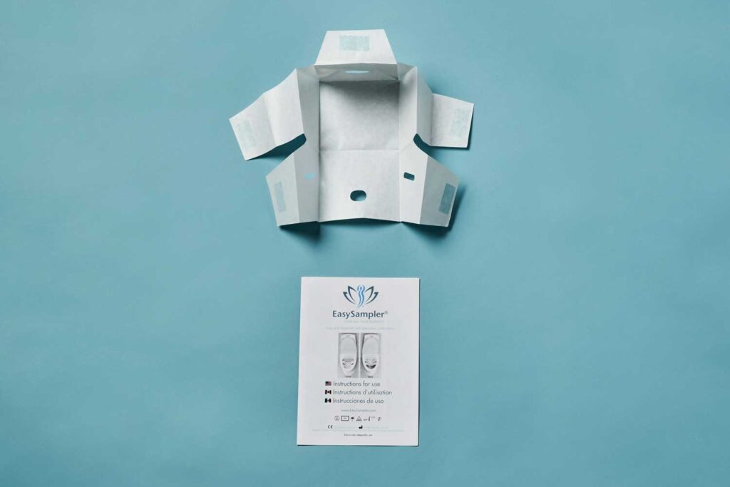 Stool / feces and urine collection solutions