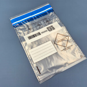 SafetyBag 181x240 mm with unique ID-code and Document Pouch